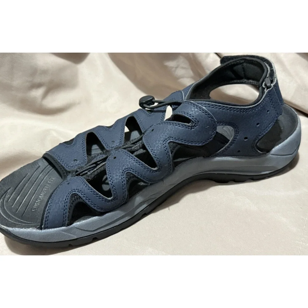 Abeo Sandals‎ BIO System Size 12m  Navy Slip On